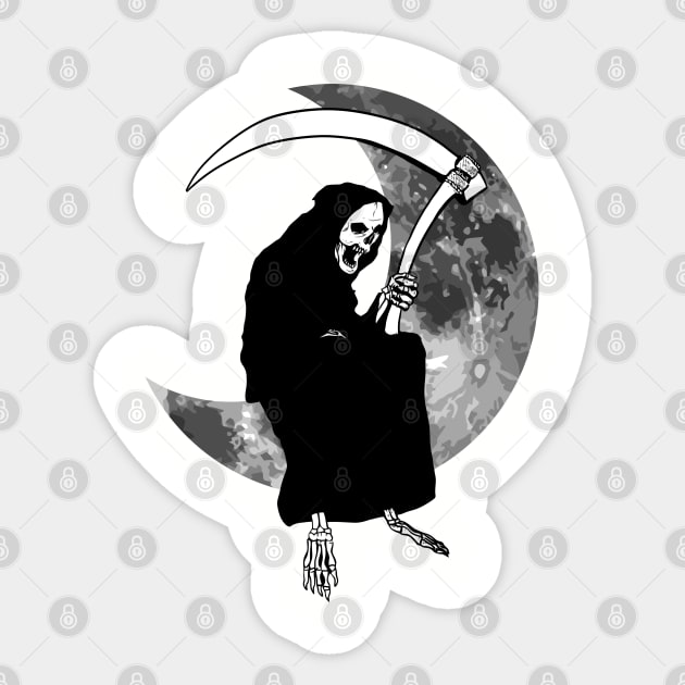 Grim Reaper is Watching Sticker by DeathAnarchy